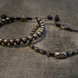 Laden Sie das Bild in den Galerie-Viewer, COMBO SET 2 <br> Armband Braided Cord & <br> Skull Braided Cord