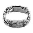 Laden Sie das Bild in den Galerie-Viewer, Armband Skull <br> Duty and Honor Stainless Steel