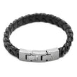 Laden Sie das Bild in den Galerie-Viewer, Armband <br> Black Braided Leder