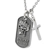 Laden Sie das Bild in den Galerie-Viewer, Halskette Skull King & Cross <br> Stainless Steel