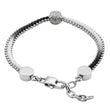 Laden Sie das Bild in den Galerie-Viewer, Armband Skull <br> Cotton steel