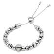 Laden Sie das Bild in den Galerie-Viewer, Armband Skull & Balls <br> silber