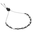 Laden Sie das Bild in den Galerie-Viewer, Armband Skull & Cross I <br> silber / schwarz