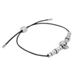 Laden Sie das Bild in den Galerie-Viewer, Armband Skull Leder<br> silber