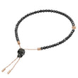 Laden Sie das Bild in den Galerie-Viewer, Armband Skull & Cross II <br> rosegold / schwarz