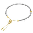 Laden Sie das Bild in den Galerie-Viewer, Armband Skull & Cross II <br> gelbgold / silber