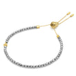 Laden Sie das Bild in den Galerie-Viewer, Armband Skull & Cross II <br> gelbgold / silber