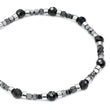 Laden Sie das Bild in den Galerie-Viewer, Armband Skull Spinell <br> schwarz
