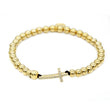Laden Sie das Bild in den Galerie-Viewer, Armband Cross big <br> gelbgold