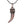 Load image into Gallery viewer, Halskette Tribal Wolf Tooth &lt;br&gt; Stainless Steel kupferfarben
