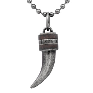 Halskette Tribal Wolf Tooth <br> Stainless Steel
