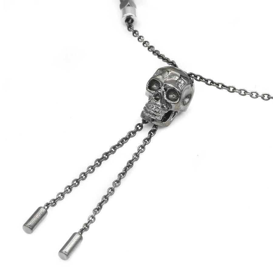 Armband Skull Spinell <br> schwarz